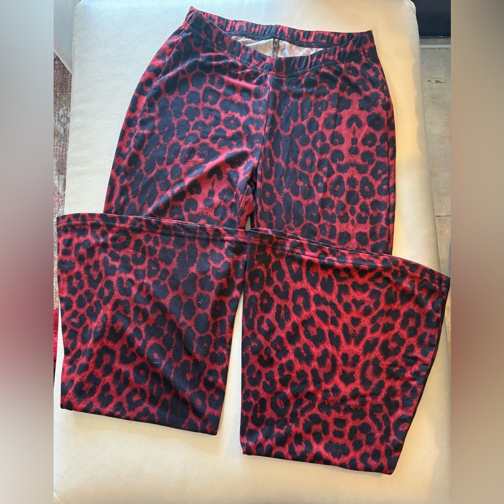 Leopard Print Pants